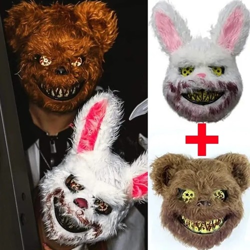 Masques lapin tueur ours - masques,