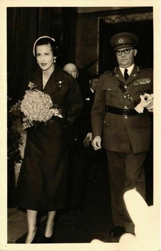 Cpa reine fabiola - cpa,