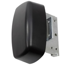 ZADI Crochet Fermant Loquet Serrure de Porte Château Innenschloss Caravane Noir