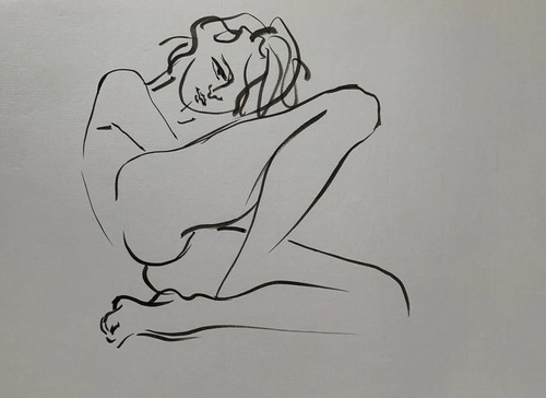 Très beau dessin féminin - très,