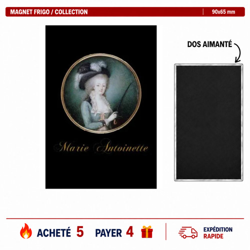Magnet frigo marie antoinette - magnet,