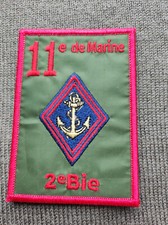 PATCH   ECUSSON  -  11° RAMA  -  ARTILLERIE  MARINE  -  2° BATTERIE