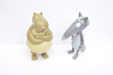 Toy Lot Figures Big Louis and Wolf Wolf by Orianne Lallemand Youth Book