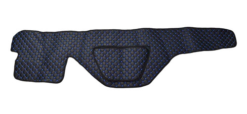 Noir bleu eco cuir - noir+bleu, tableau