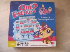 Jeu de société Qui est-ce? - Littlest Petshop - Découvre le mystérieux! - Boîte