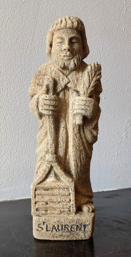 Statue sculpture saint laurent - sculpture,