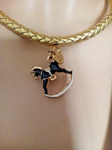 Collier 45cm cuir veritable - veritable, +