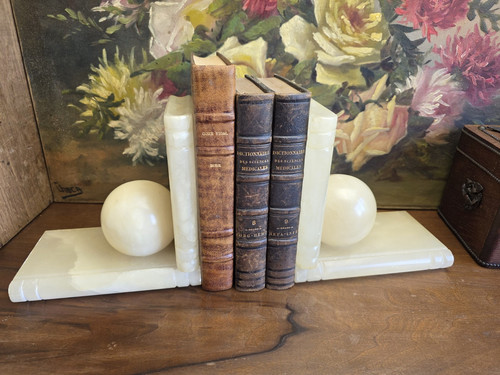 Ancien paire serre livres - de, serre-livres