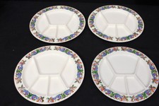 Rare Lot of 4 Villeroy & Boch Septfontaines Luxembourg 5 Partition 10" Plates