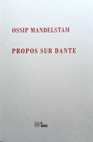 Ossip mandelstam propos sur - ossip,