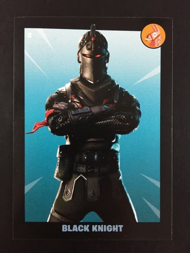 Black knight sticker panini - black,