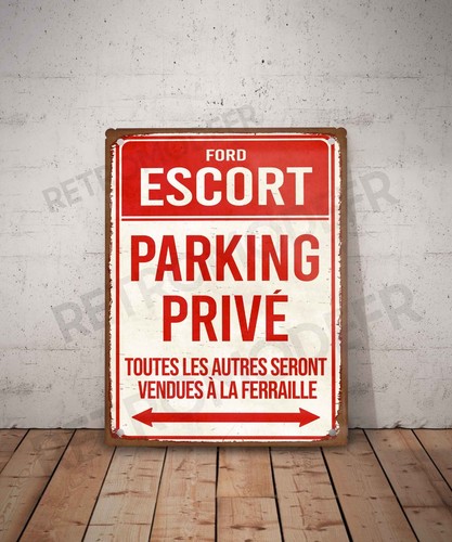 Plaque métal vintage ford - vintage,