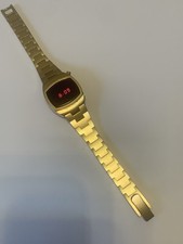 montre led rouge vintage Femme