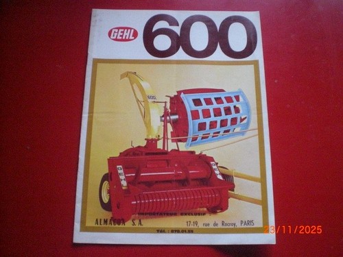 Ancienne brochure - ancienne,