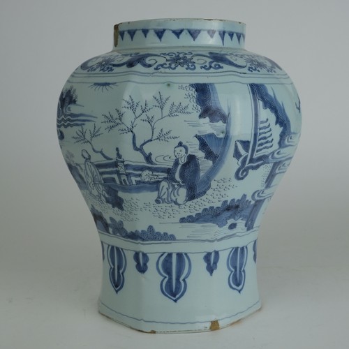Vase hollandais delft - delft, du