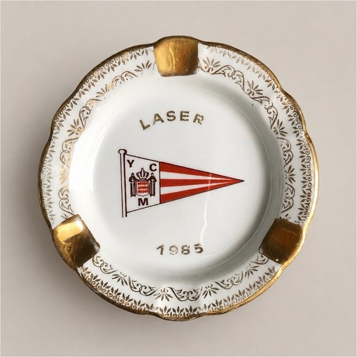 Cendrier vintage porcelaine - vintage,