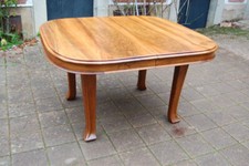 table a rallonges d époque art nouveau en noyer des années 1900 &cole de Nancy