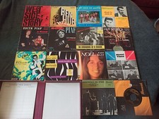 Coffret Disques Anciens 45 Tours Vynil