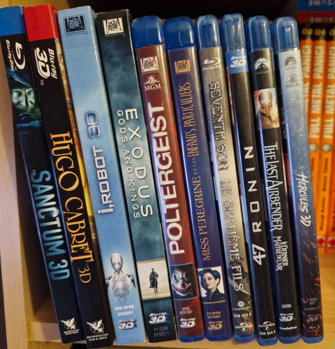 Lot films blu - lot, 3d