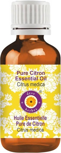 Huile essentielle citron - essentielle, de