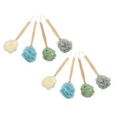  8 Pcs Brosse Dos Douche Back Scrub for Shower Époudeur Arrière En Nylon Pour
