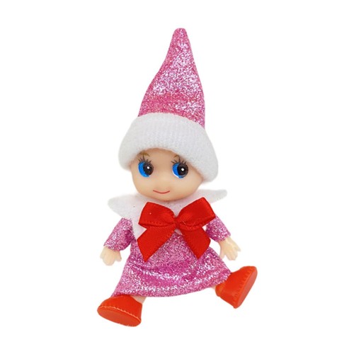 Mini poupée elfe noël - mini,