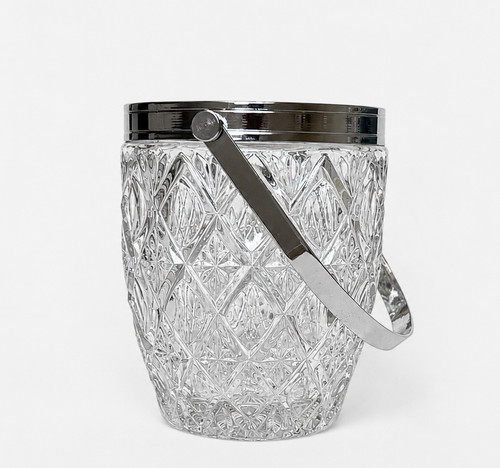 Seau glace cristal - à, oberglas