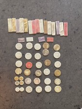LOT DE 53 JETONS EN OS XIXeS