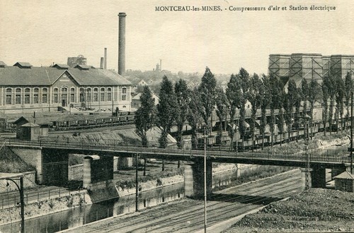 Carte montceau les mines - carte,