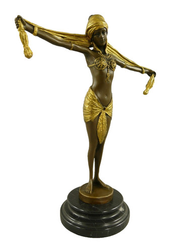 Sculpture bronze art déco - sculpture, en