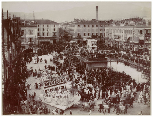 France carnaval nice 1904 - de,