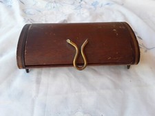 Boite  ,coffret,Ancien en bois objet  de secretaire Vintage 60/70  Deco
