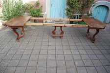 table napoléon III de style louis XV en noyer du 19e siécle