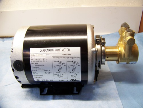 Carbonator motor hp - carbonator, 1/3