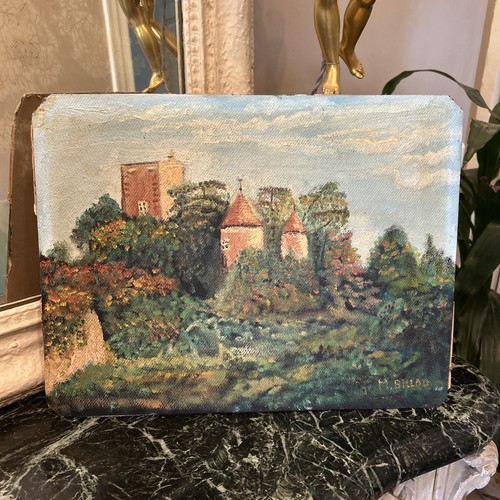 Tableau huile sur panneau - huile,