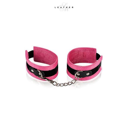Menottes fetish cuir - fetish, en