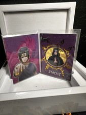 2025 Naruto Special Edition Box - 22/38 Itachi Booklet Purple And Gold! Case Hit