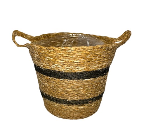 Cache pot jonc mer - jonc, de