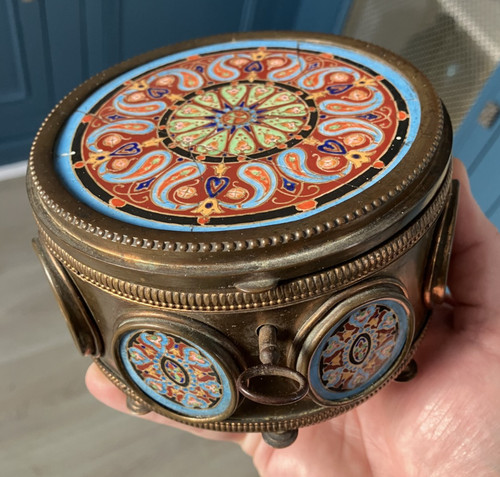 Beau coffret médaillon - coffret,