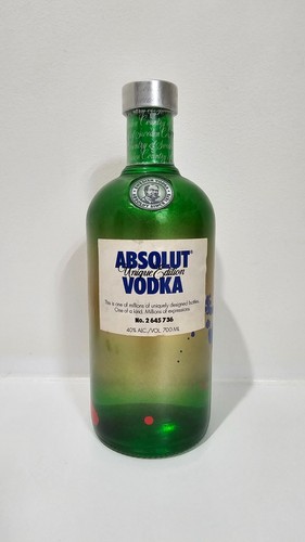 Bouteille absolut vodka unique - vodka,