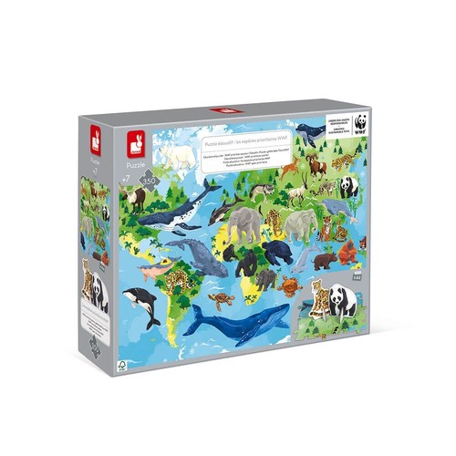 Puzzle educatif les especes - puzzle,