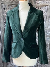 Veste velours XS vert