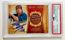 Sylvester Stallone Rambo Autographed Screen Used Headband Card PSA/DNA Auth Auto