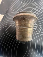 1 sabot rond pied ancien  en