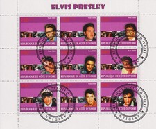 Timbres sur Elvis Presley -