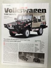 HMN 1008 Article Truck Profile 1978 - 1982 Volkswagen Type 183 ILTIS Jun 2015 2p