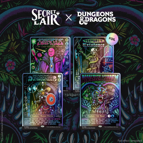 Mtg magic card secret lair - magic, d&d
