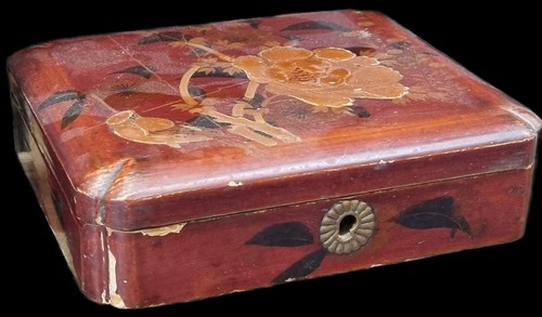 Ancienne boite bois vintage - ancienne,