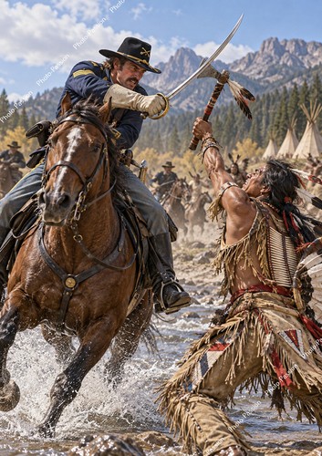 Far west sabre de cavalerie - -,