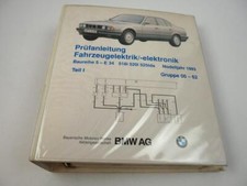 BMW 518i 520i Touring 525tds E34 1993 Workshop Manual Wiring Diagrams Electrics Bd1